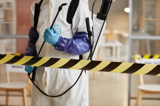 Professional Trauma Scene Cleanup technician working in Cedar Grove, FL